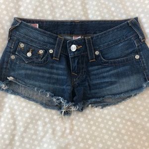 True religion jean shorts